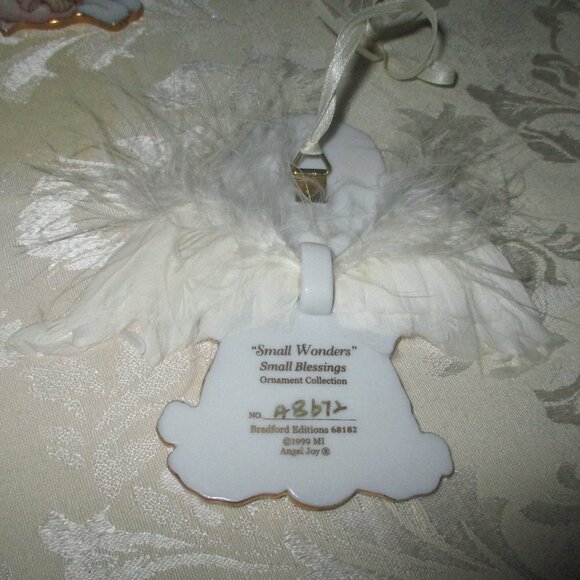 3 Angel Ornaments - Small Blessings 1999  Y2K - Picture 5 of 7